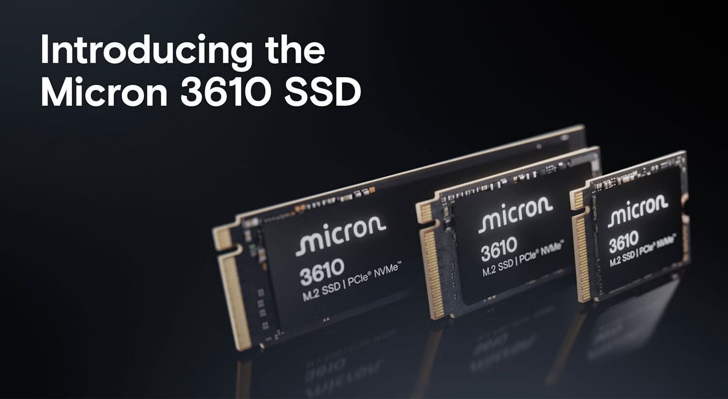 Micron 3610 SSD &mdash; перший у світі клієнтський накопичувач Gen 5 на базі G9 QLC